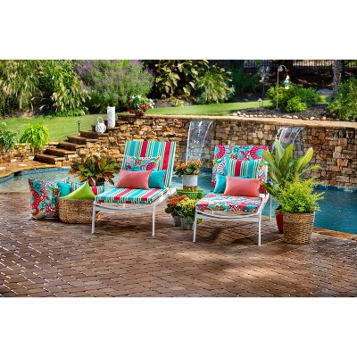 Aruba Stripe Outdoor Cushion Collection - Pillow Perfect