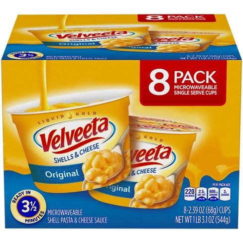 velveeta cheese cups shells 8pk microwave server single original target upcitemdb barcode upc