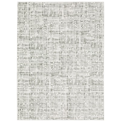 Oriental Weavers Montecito 5150W White/ Grey Indoor Area Rug - 5'3" x 7'6"