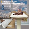 40" Tall Cat Scratching Post, Sisal Scratching Post- for Most Cat Climbing, Cat Window Perches with Suction Cups - 3 of 4