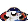 Imperial Cat Pay 'n Shapes Medium Habitat Enhancer Rocket Ship - Small Animal - 4 of 4