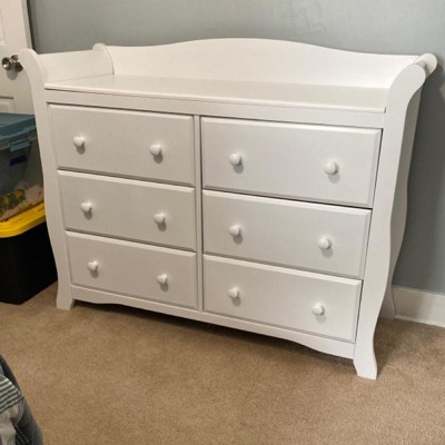 Storkcraft Avalon 6 Drawer Dresser White Target