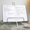 Aesthetic Blank Recipe Book with Waterproof Cover - Simplified Blank Cookbook To Write In Your Own Recipes - 2 of 4