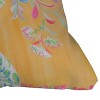 16"x16" Nadar Musa Elegant Chinoiserie Square Throw Pillow Orange - Deny Designs - 3 of 4