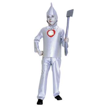 Kids' The Wizard of Oz Tin Man Costume - Size 4-6 - Silver