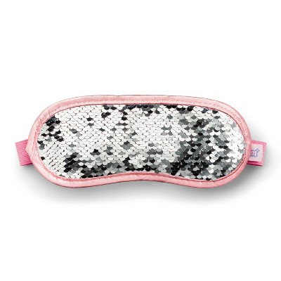 Sleep Mask with Sequins - More Than Magic™ Pink/Silver