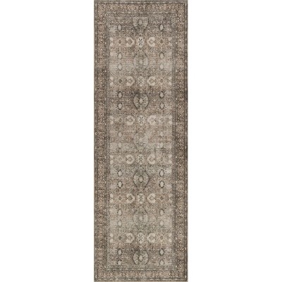 Nuloom Hillstone Collection Aether Traditional Vintage Medallion Area Rug