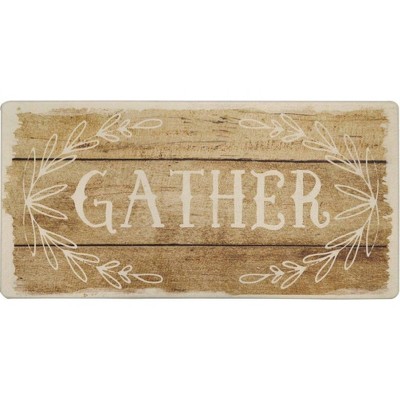 39" x 20" PVC Gather Anti-Fatigue Kitchen Floor Mat - J&V Textiles