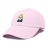 Dalix Gnome Embroidered Cotton Baseball Cap Adjustable Dad Hat Mens - 4 of 4
