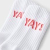 Women's Icon Cushioned Ribbed 2pk Mid Crew Socks - 4-10 - 3 of 3