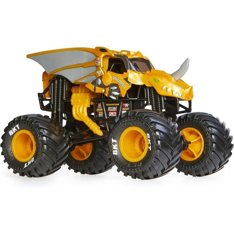 Monster Jam, Official Bakugan Dragonoid Monster Truck, Collector Die-Cast Vehicle, 1:24 Scale, Kids Toys for Boys Ages 3 and up, 3 of 5