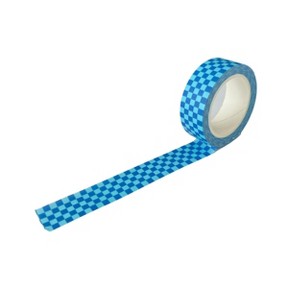 Jollity & Co. - Check It! Out of the Blue Washi Tape - Pack of 1 Roll, 10 Meters - 1 of 3