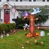 FUN LITTLE TOYS 8 FT Halloween Inflatable Decorations Tree Outdoor with Blow Up Pumpkin Ghost Owl Spider Web and Tombstone for Halloween - 4 of 4
