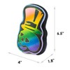 Buckle-Down Dog Toy Squeaker Plush - Grateful Dead Skeleton Head Dancing Skeletons Black Multi Color - 3 of 3
