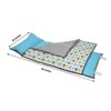 Bacati - Elephants Aqua Lime Gray Toddler Nap Mat - 4 of 4