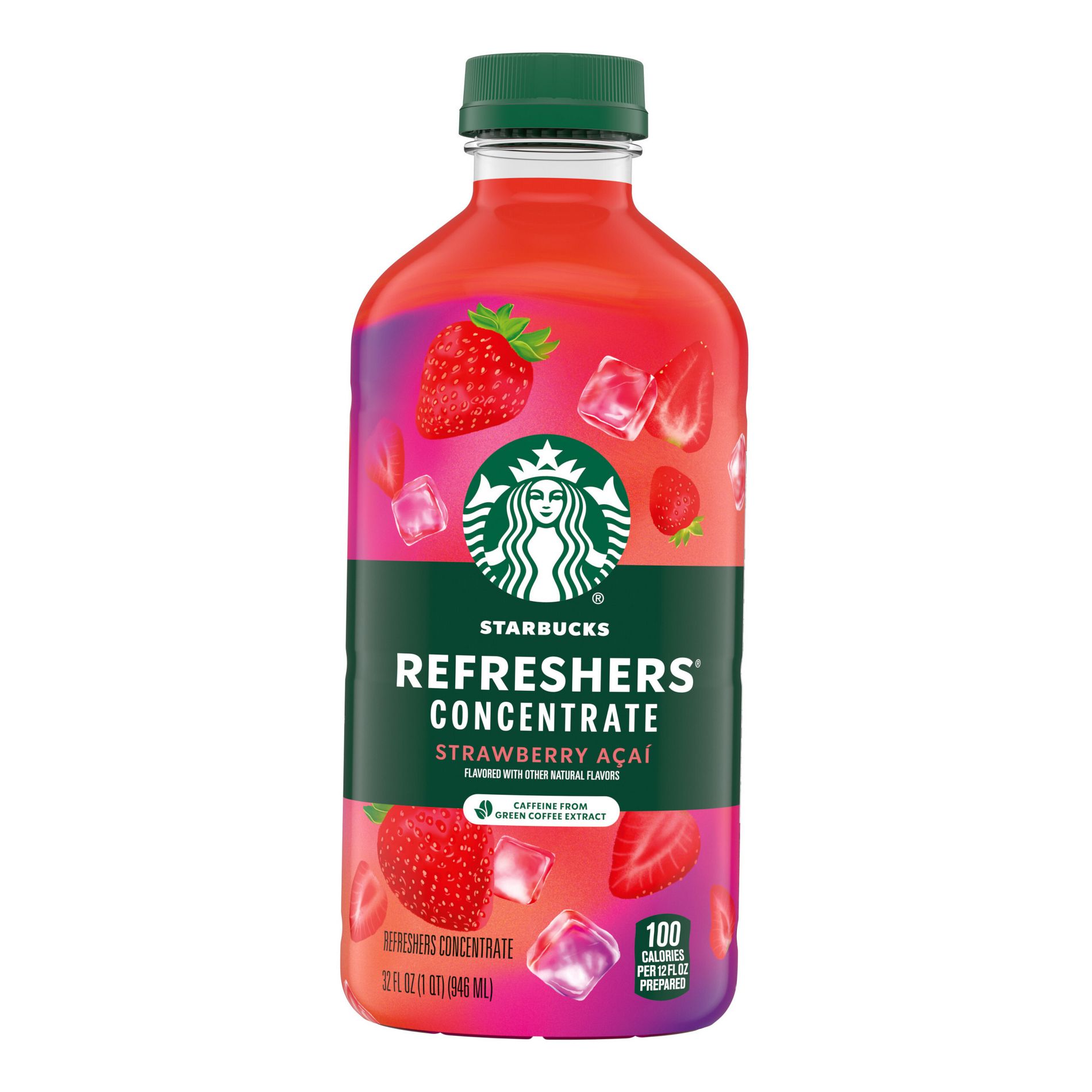 Starbucks Refreshers Strawberry Acai Concentrate - 32 fl oz