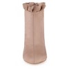 Allegra K Women's Pointed Toe Stiletto Heel Ruffle Ankle Boots - 2 of 4
