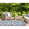 Liora Manne Capri Floral Indoor/Outdoor Rug.. - image 4 of 4