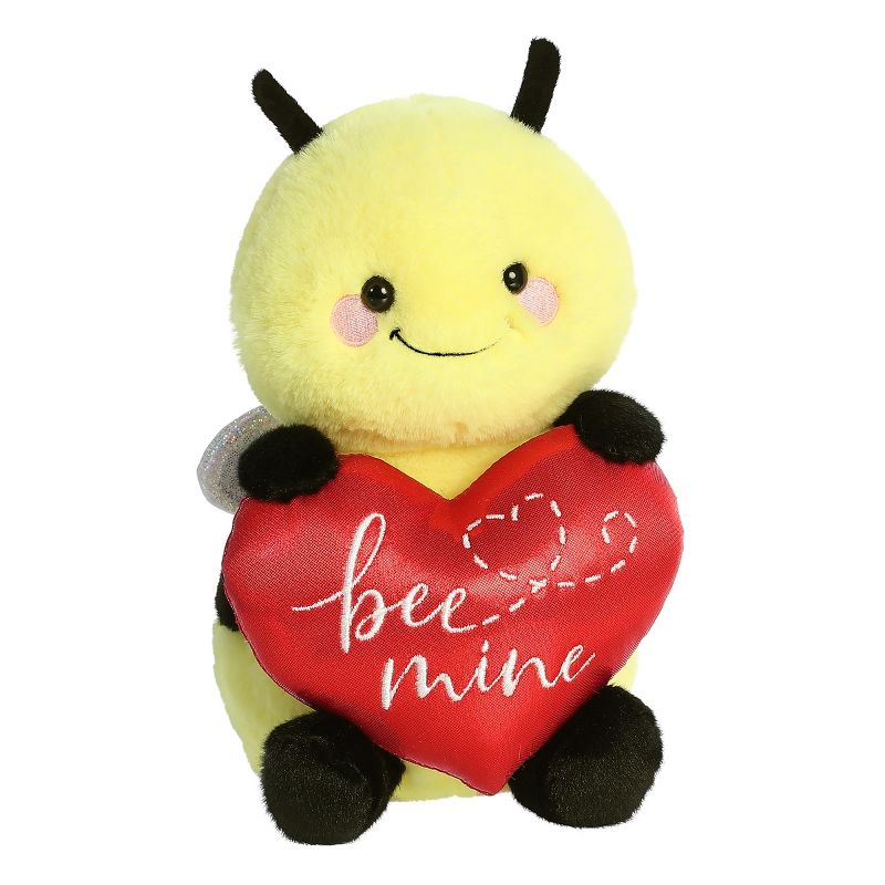Aurora Val Sayings 9" Bee Mine Bee Yellow Stuffed Animal, 2 of 6