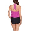 Women's Solid Drape Olivia One Piece - Magicsuit - 3 of 4