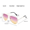 Anna-Kaci Women's Classic Aviator Sunglasses - 4 of 4