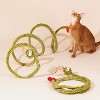 ZEZE Forest Snake Cat Tunnel Toy-Green - 4 of 4