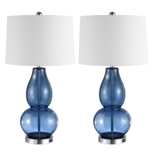 Mercurio Double Gourd Lamp - 28.5 Inch Height - LIT4155 - Safavieh - 1 of 4
