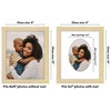 Americanflat Picture Frame with Oval Mat Insert and Shatter-Resistant Glass - Signature Collection - Photo Frame for Wall Display - 2 of 4