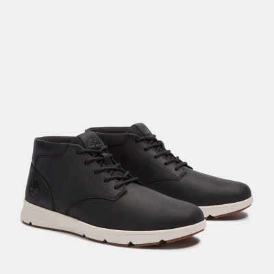 Timberland Men's Parker Street Sneaker, Black Full-Grain, 9.5 — фото 6