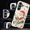 BONGEEK Case Compatible with Samsung Galaxy S23 FE,Scratch Resistant Hybrid 2-Layer Hard Shell Bright Phone Case,Christmas Santa Green Leaves Cute - 3 of 4