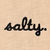 Dalix Salty Embroidery Cotton Tee Short Sleeve Casual Shirt Spring Summer Everyday Womens - 2 of 4