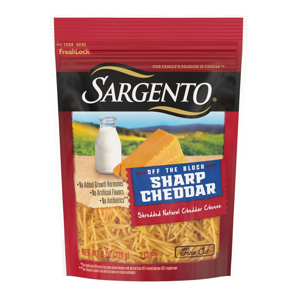 UPC 046100400661 product image for Sargento Natural Sharp Cheddar Shredded Cheese - 8oz | upcitemdb.com