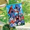 Briarwood Lane American Birdhouses Summer House Flag Patriotic Red White and Blue 28" x 40" - 4 of 4