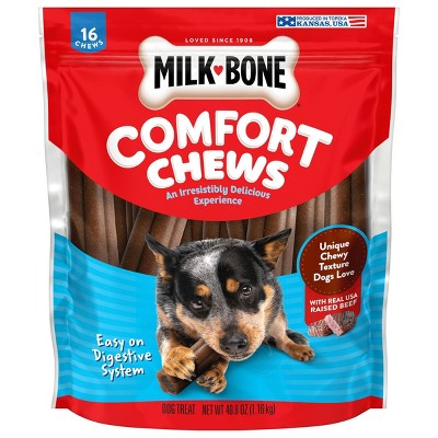 Target milk clearance bone brushing chews