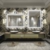 Apmir Super Bright 192 LEDs/m Front LED Lighted Anti-Fog Tempered Glass Bathroom/Vanity Mirror with ETL & 3-Year Warranty - 4 of 4