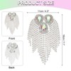Unique Bargains Elegant Shiny DIY Applique Rhinestone Patches 2 Pcs - 2 of 4