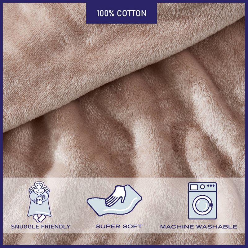 Poppy & Fritz Ultra Soft Plush Fleece Blanket Collection, 3 of 10