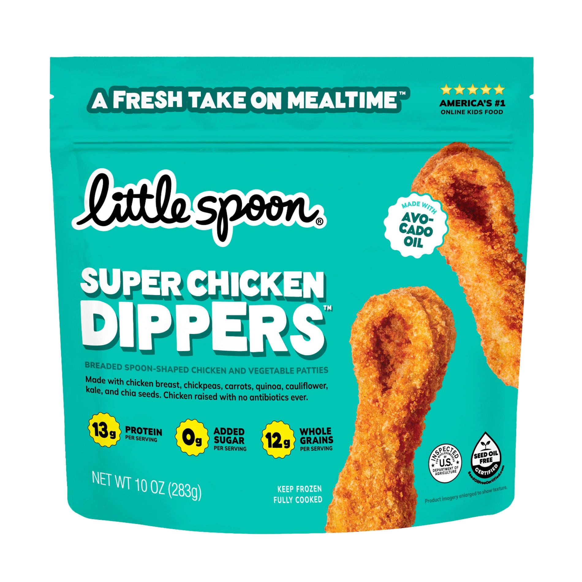 Little Spoon Super Chicken Dippers Frozen Kids' Food - 10oz