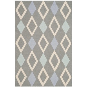 Safavieh Kids Diamonds SFK902 Hand Tufted Indoor Rugs - Safavieh - 1 of 3