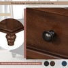 Vynxaria 3-Drawer Storage Wood Cabinet, End Table with Pull out Tray for Bedroom, Living Room, Kids' Room,Hallway - 4 of 4