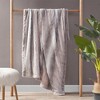 CAVINAS 60x70" Faux Fur Throw Blanket,Breathable Bedding Blanket,Soft Cold Blanket for Couch,Bed,Sofa - 2 of 4