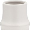 Sagebrook Home Decorative Ceramic Vase - Contemporary Ring Patterned Flower Vases for Home, Office Decorative - 4 of 4