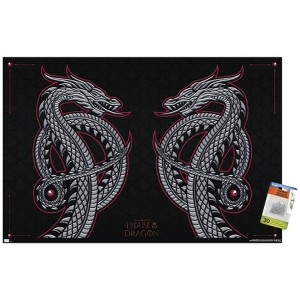 Trends International House of the Dragon - Dragon Unframed Wall Poster Prints - 1 of 4