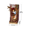 ROBOTIME 3D Puzzles Wooden Puzzle, Fall Into Wonder DIY Book Nook Shelf Insert, Fairytale Themed Jigsaw Puzzle for Gifts, Brown, 7.75"*6"*9.88" - 3 of 4