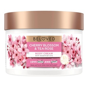 Beloved Cherry Blossom & Tea Rose Body Cream 10oz - 1 of 4