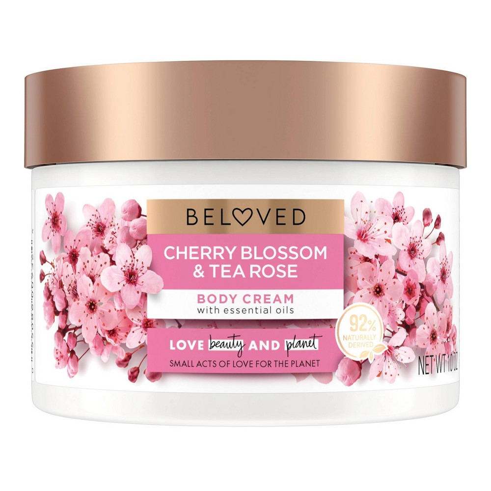 Photos - Cream / Lotion Beloved Cherry Blossom & Tea Rose Body Cream 10oz