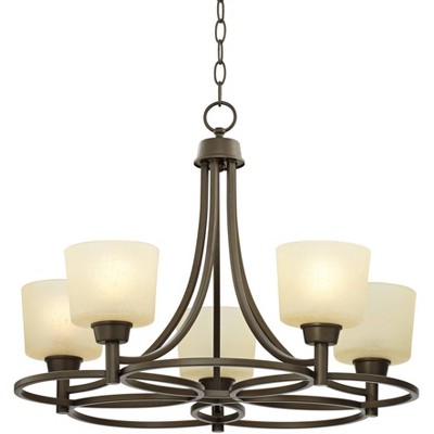 Brushed deals bronze chandelier