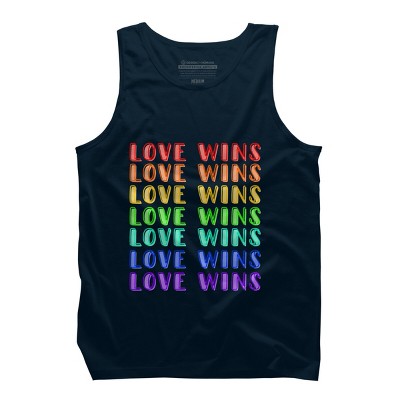 Adult Design By Humans Humans Love Wins Pride Repeat By CNTT668 Tank Top