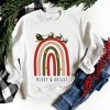 Simply Sage Market Women's Graphic Sweatshirt Boho Merry and Bright Rainbow - 2 of 4
