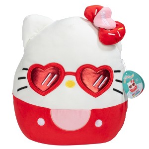 Squishmallows Hello Kitty with Red Glasses 14-Inch Plush - Sanrio Stuffed Animal Large Plush Toy, Official Jazwares - Gift for Kids, Girls & Boys - 1 of 4